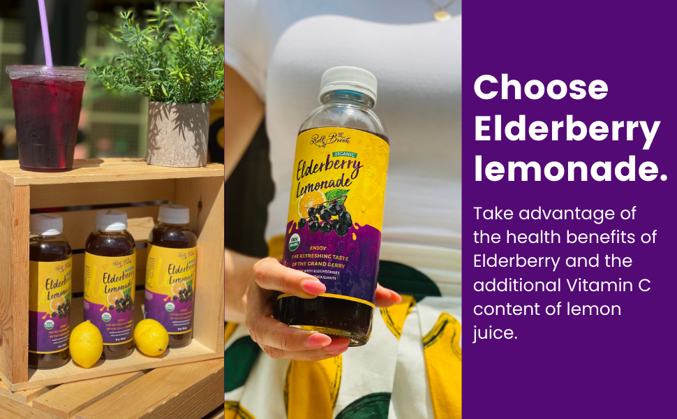 elderberry lemonade pack of 6