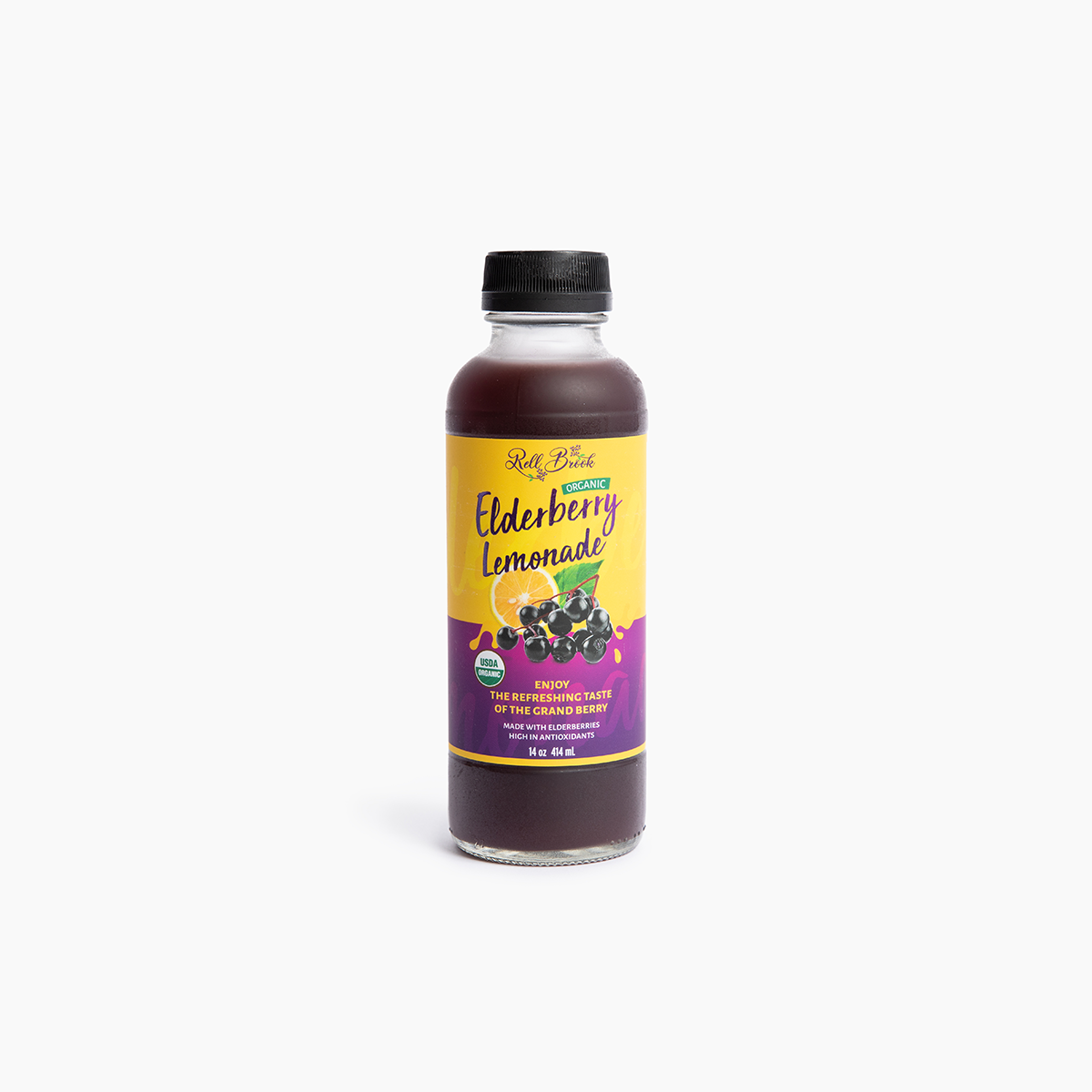 Organic Elderberry Lemonade