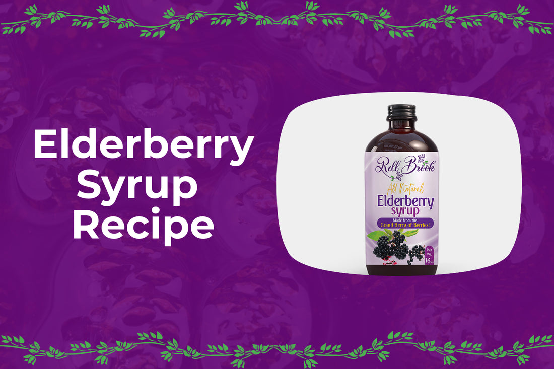 Elderberry syrup recipe