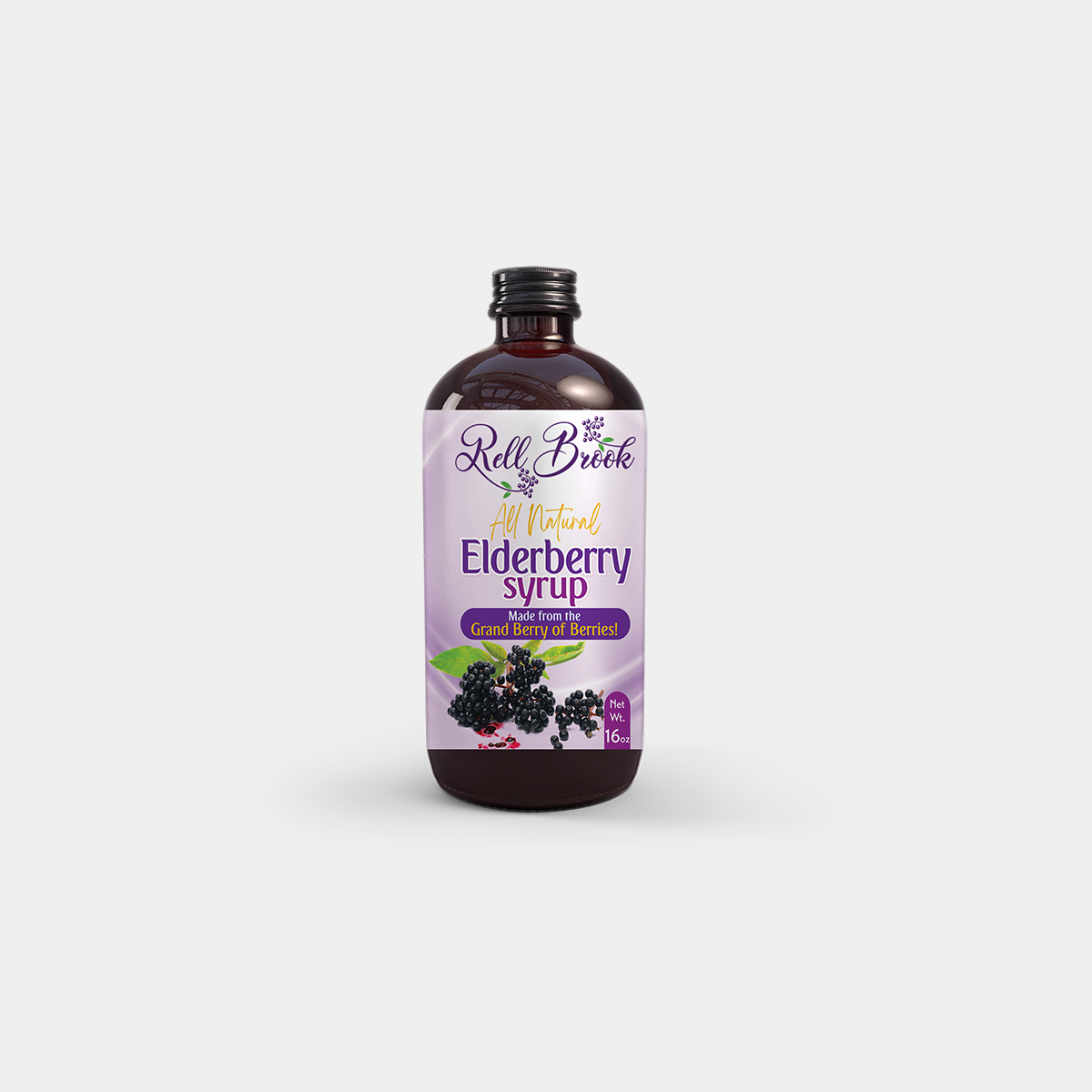 Concentrated Elderberry Syrup by rellbrook